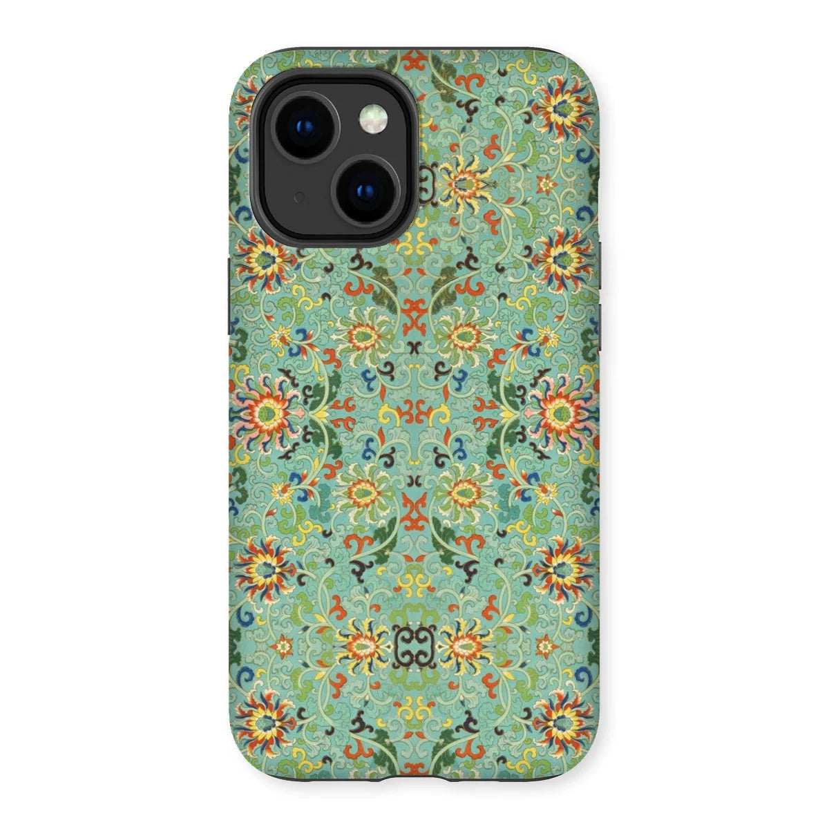 Lotus Candy - Chinese Pattern Art Iphone Case 14 Plus / Matte Mobile Phone Cases