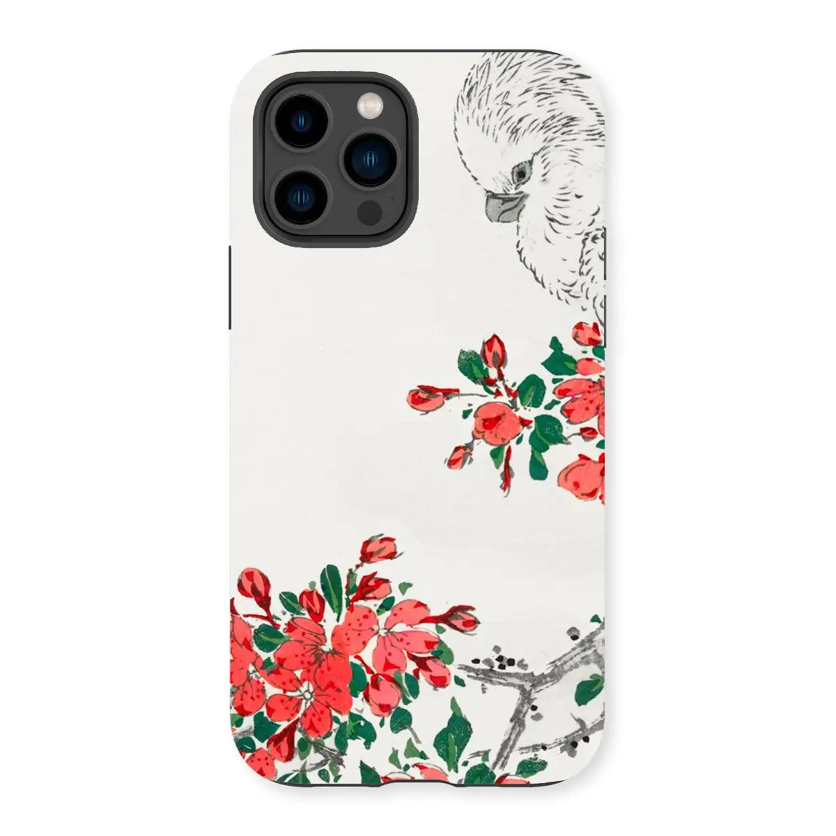 Parrot and Pyrus - Numata Kashu Iphone Case 14 Pro / Matte Mobile Phone Cases