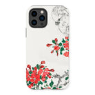 Parrot and Pyrus - Numata Kashu Japanese Bird Iphone Case 14 Pro / Matte Mobile Phone Cases