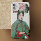 Noblewoman - Qing Dynasty Manchu Fashion Art Iphone Case Mobile Phone Cases