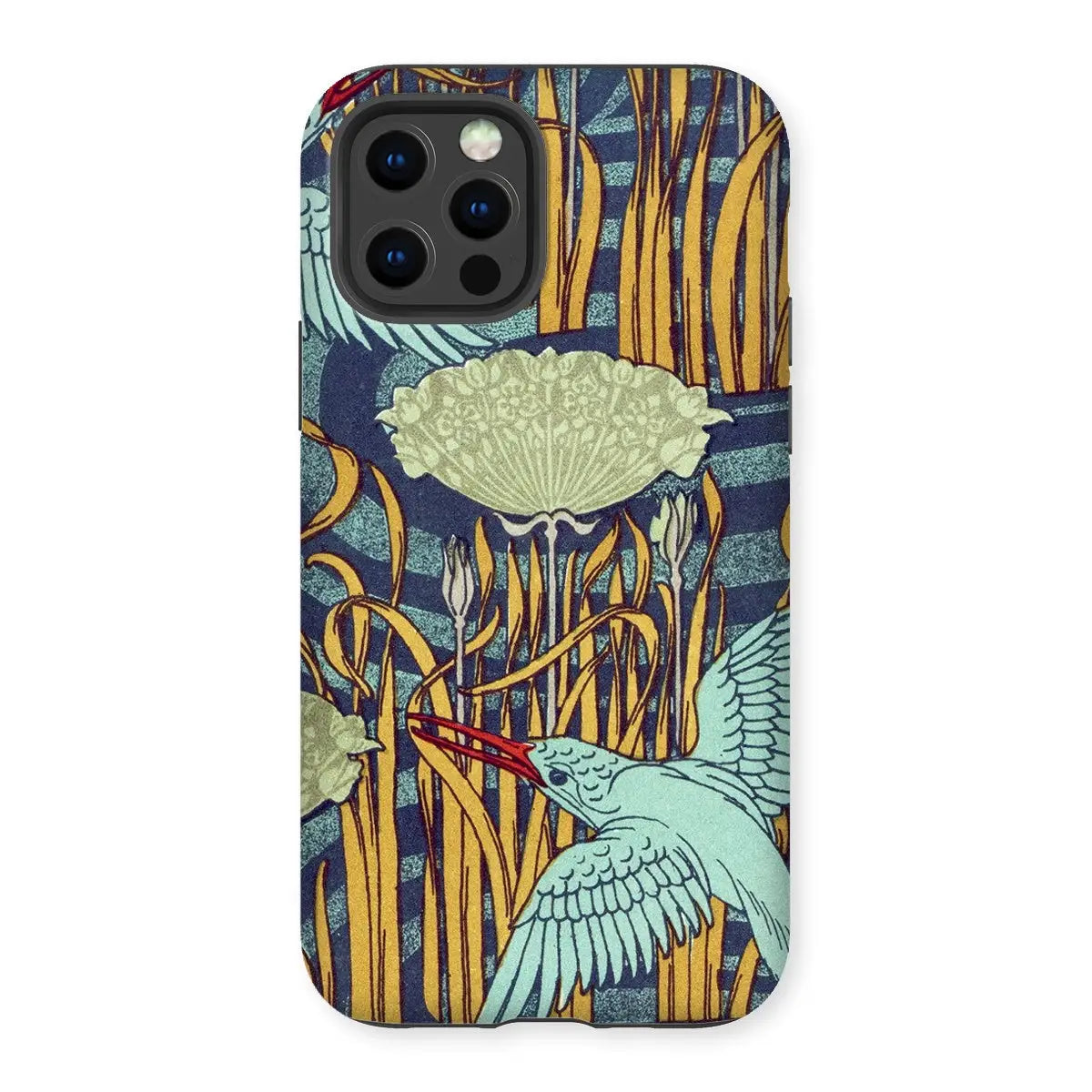 Martins-pêcheurs - Maurice Pillard Verneuil Art Iphone Case 12 Pro / Matte Mobile Phone Cases