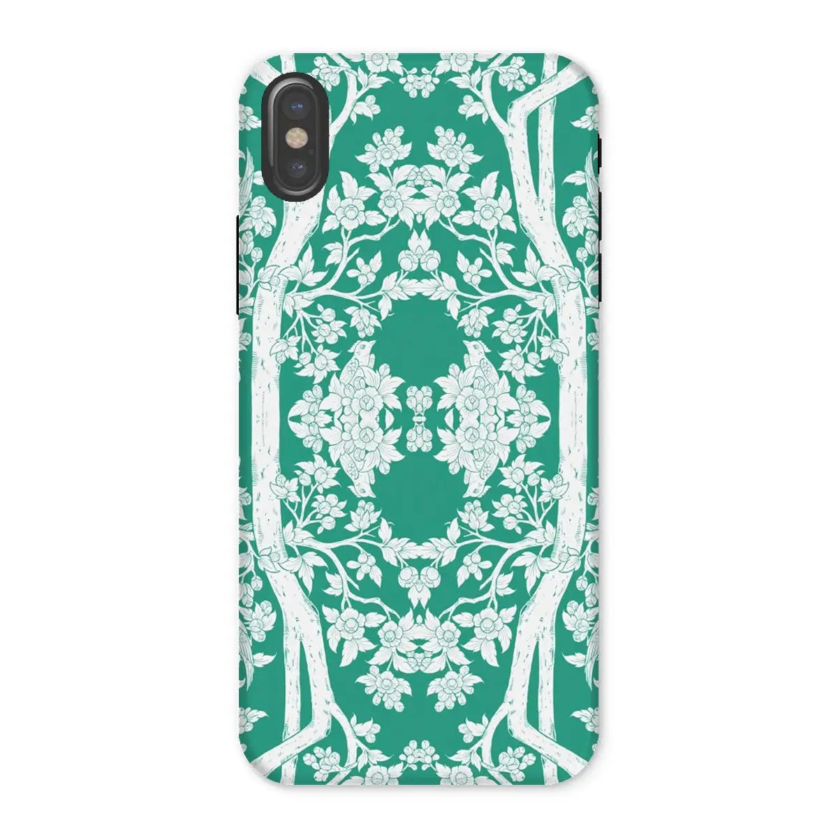 Aviary Green Aesthetic Pattern Art Iphone Case x / Matte Mobile Phone Cases