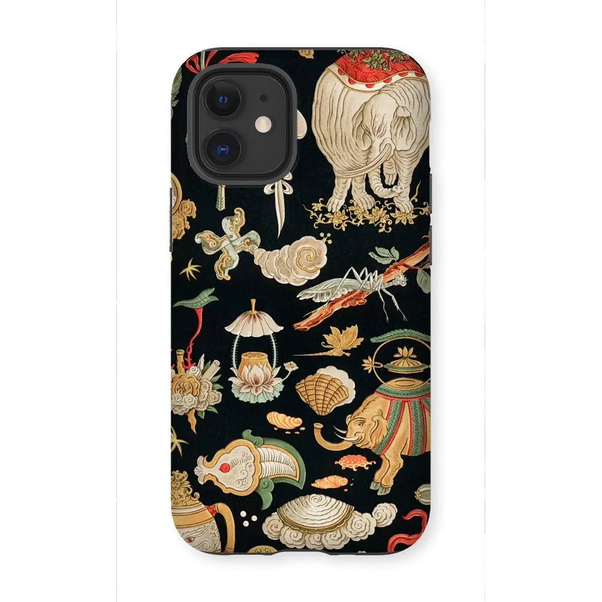 Underworld Chinoiserie - Auguste Racinet Art Iphone Case 12 Mini / Matte Mobile Phone Cases