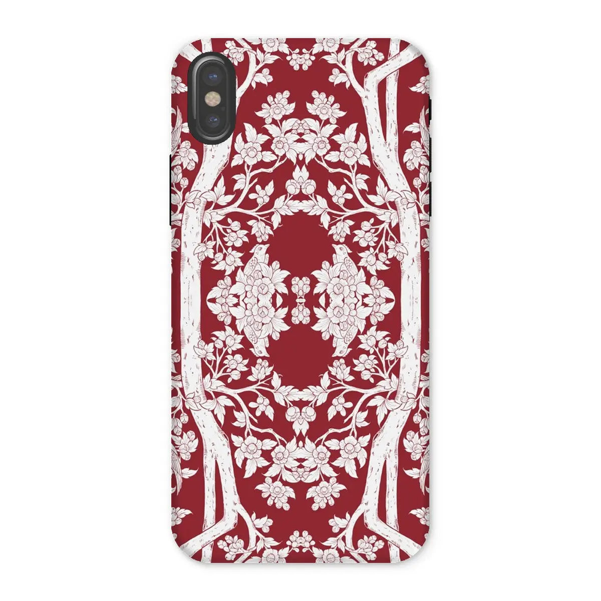 Aviary Red Aesthetic Pattern Art Iphone Case x / Matte Mobile Phone Cases