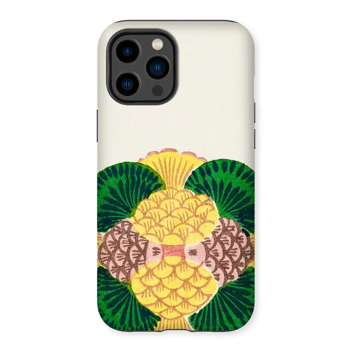 Graphic Bloom - Taguchi Tomoki Japanese Floral Art Iphone Case 14 Pro Max / Matte Mobile Phone Cases