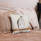 Japanese Hawk - Tosa Mitsuoki Pillow Throw Pillows