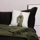 Buddhist Monk - Qing Dynasty Manchu Clothing Art Pillow Throw Pillows