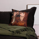 Joan of Arc - Dante Gabriel Rossetti Pillow Throw Pillows