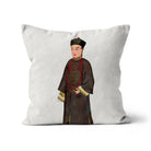 Emperor’s Courtier - Manchu Fashion Art Pillow Throw Pillows