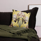 Oiseaux-mouches et Orchidées - Maurice Pillard Verneuil Pillow Throw Pillows