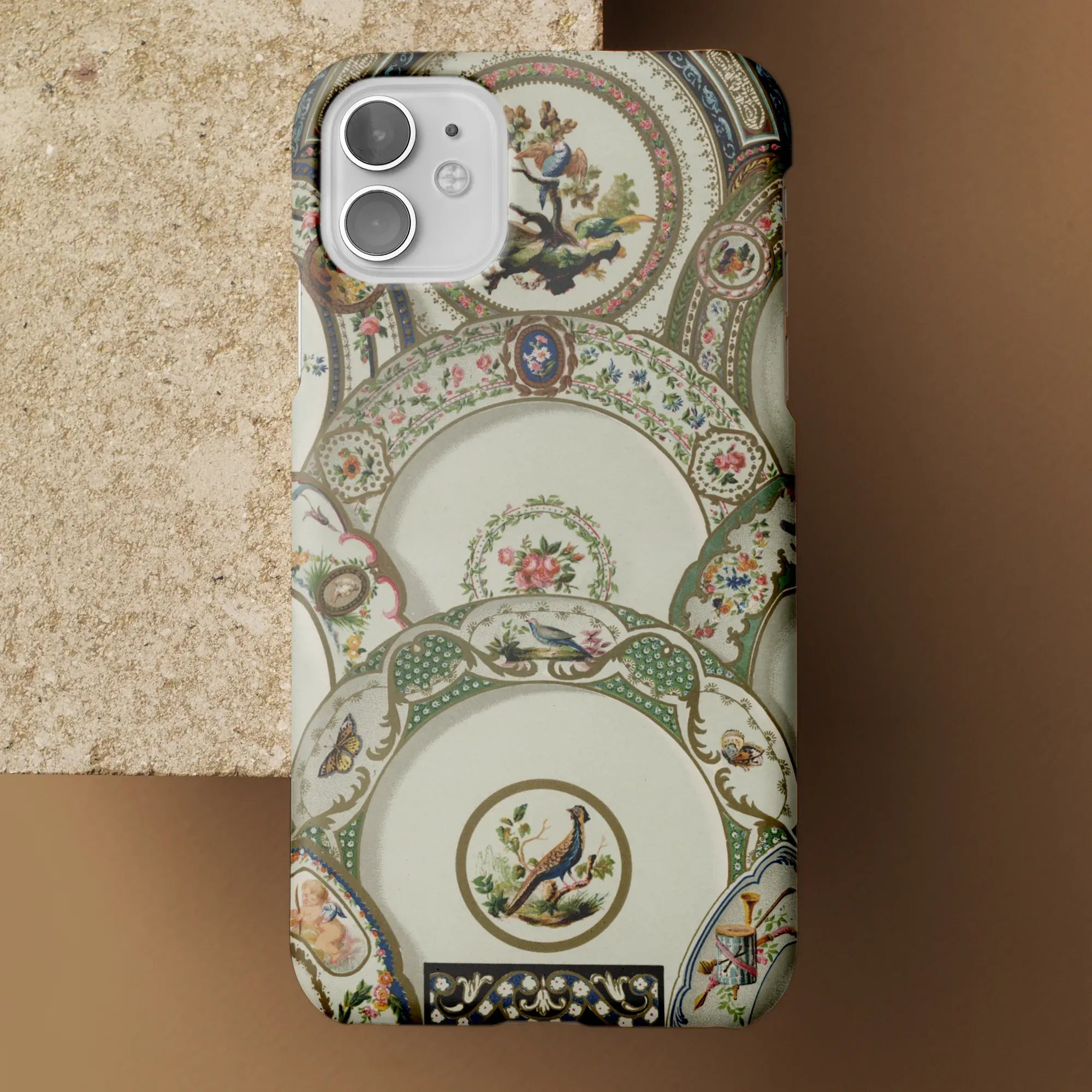 Decorative Plates - Auguste Racinet Art Phone Case - Mobile Phone Cases - Aesthetic Art
