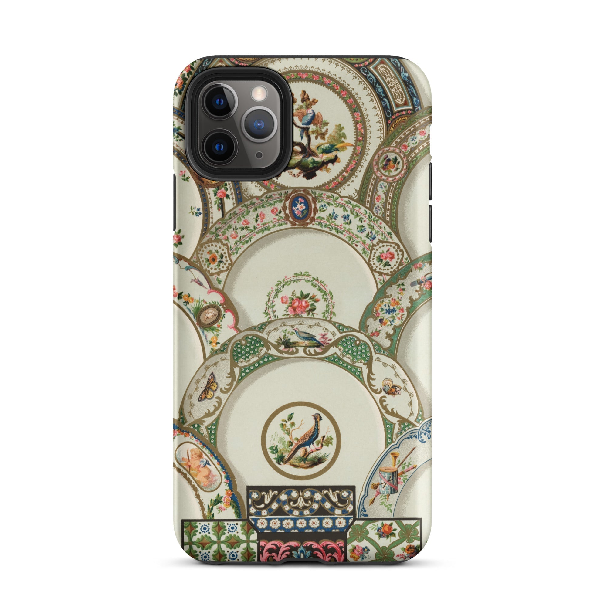 Decorative Plates Auguste Racinet Iphone Case, 11 Pro Max / Matte, Iphone Case Vintage Plate Design