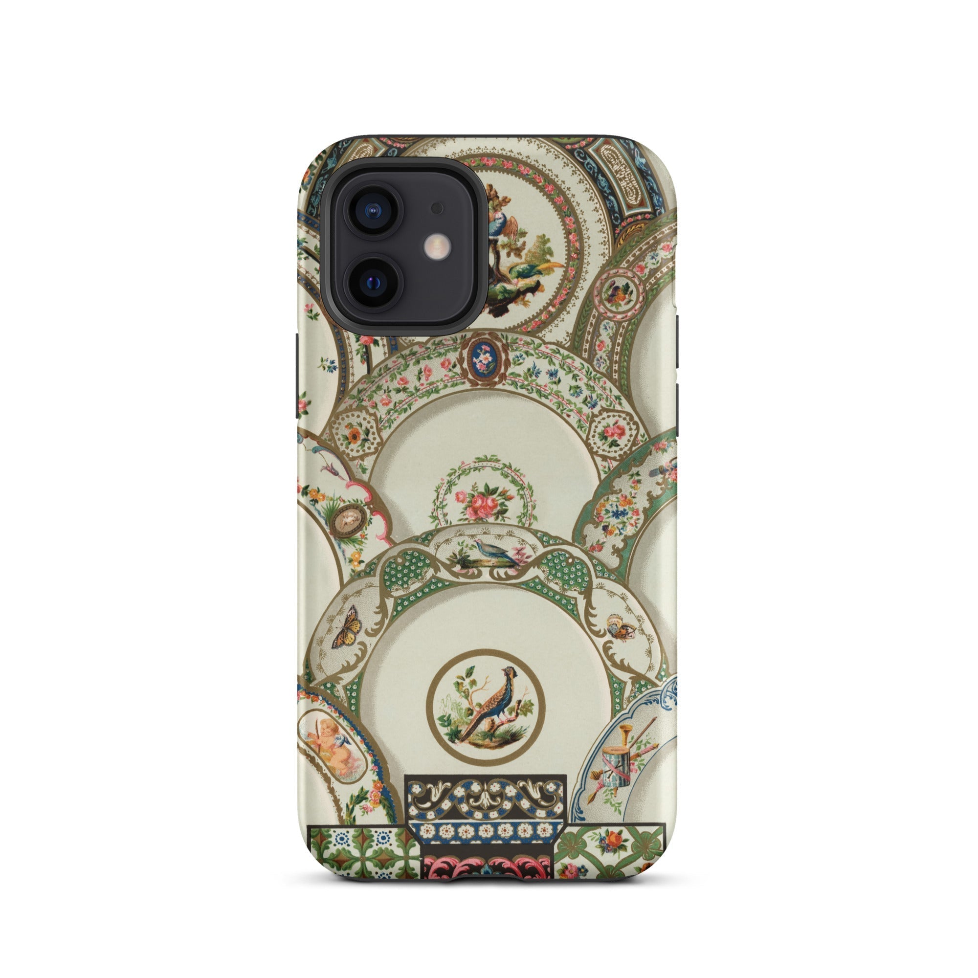 Decorative Plates Auguste Racinet Iphone Case, 12 / Matte, Floral Patterned Phone Case