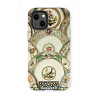 Decorative Plates - Auguste Racinet Iphone Case, 13 Mini / Matte, Ornate Phone Case Vintage Porcelain Plate Designs Floral