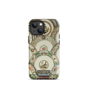 Decorative Plates - Auguste Racinet Iphone Case, 13 Mini / Matte, Iphone Case Vintage Plate Pattern