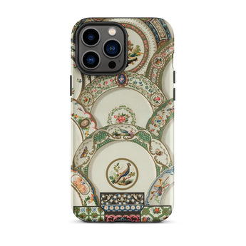 Decorative Plates - Auguste Racinet Iphone Case, 13 Pro Max / Matte, Iphone Case Vintage Plate Design