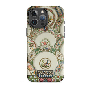 Decorative Plates - Auguste Racinet Iphone Case, 16 Pro Max / Matte, Iphone Case Vintage Plate Design