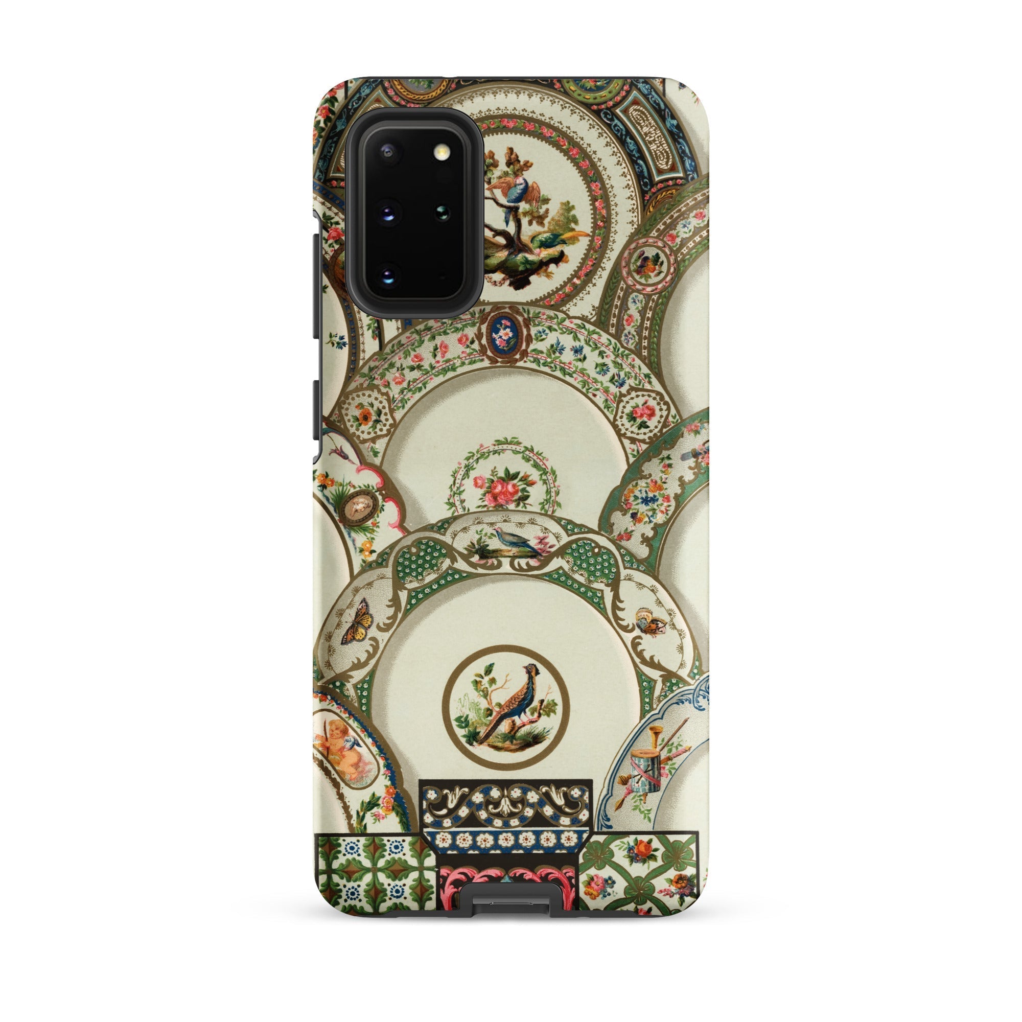 Decorative Plates Auguste Racinet Samsung Case, Galaxy S20 Plus / Matte, Smartphone Case Decorative Pattern Antique Plates