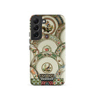 Decorative Plates Auguste Racinet Samsung Case, Galaxy S22 / Matte, Phone Case Decorative Pattern Antique Plates Ornate Borders