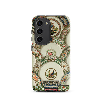 Decorative Plates - Auguste Racinet Samsung Case, Galaxy S23 / Matte, Smartphone Case Adorned Pattern Decorative Vintage Plates