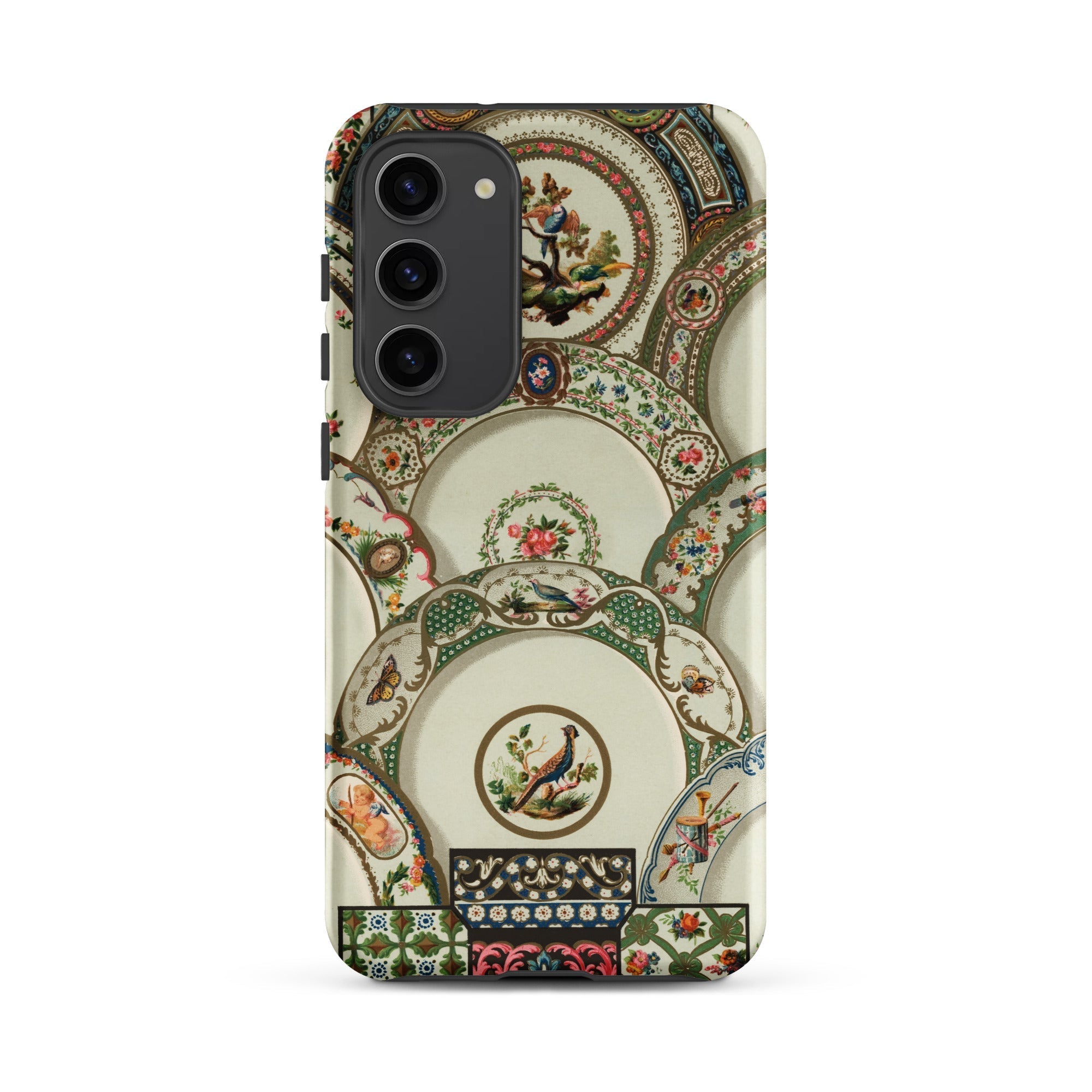 Decorative Plates Auguste Racinet Samsung Case, Galaxy S23 Plus / Matte, Smartphone Case Pattern Antique Decorative Plates