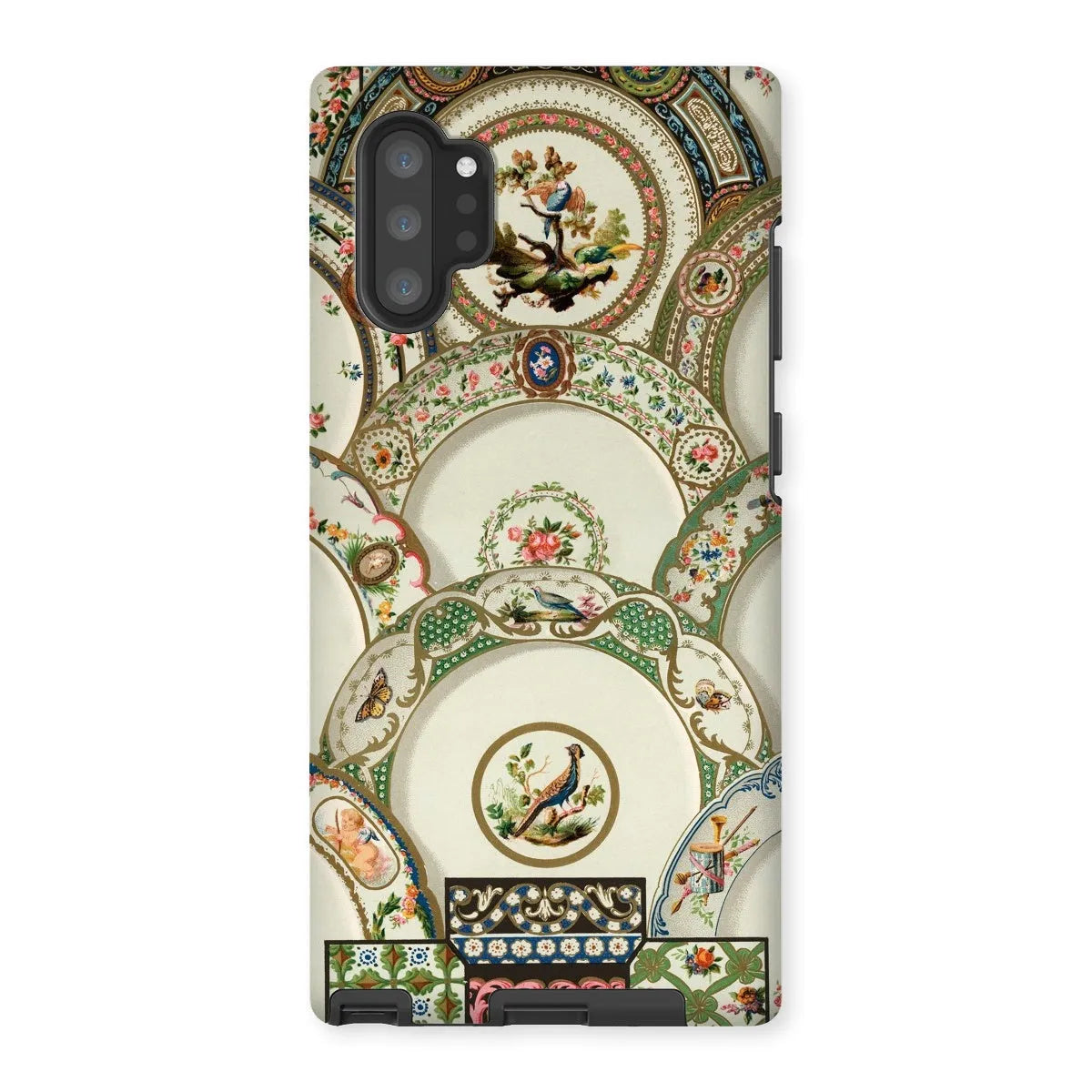 Decorative Plates By Auguste Racinet Tough Phone Case - Samsung Galaxy Note 10p / Matte - Mobile Phone Cases