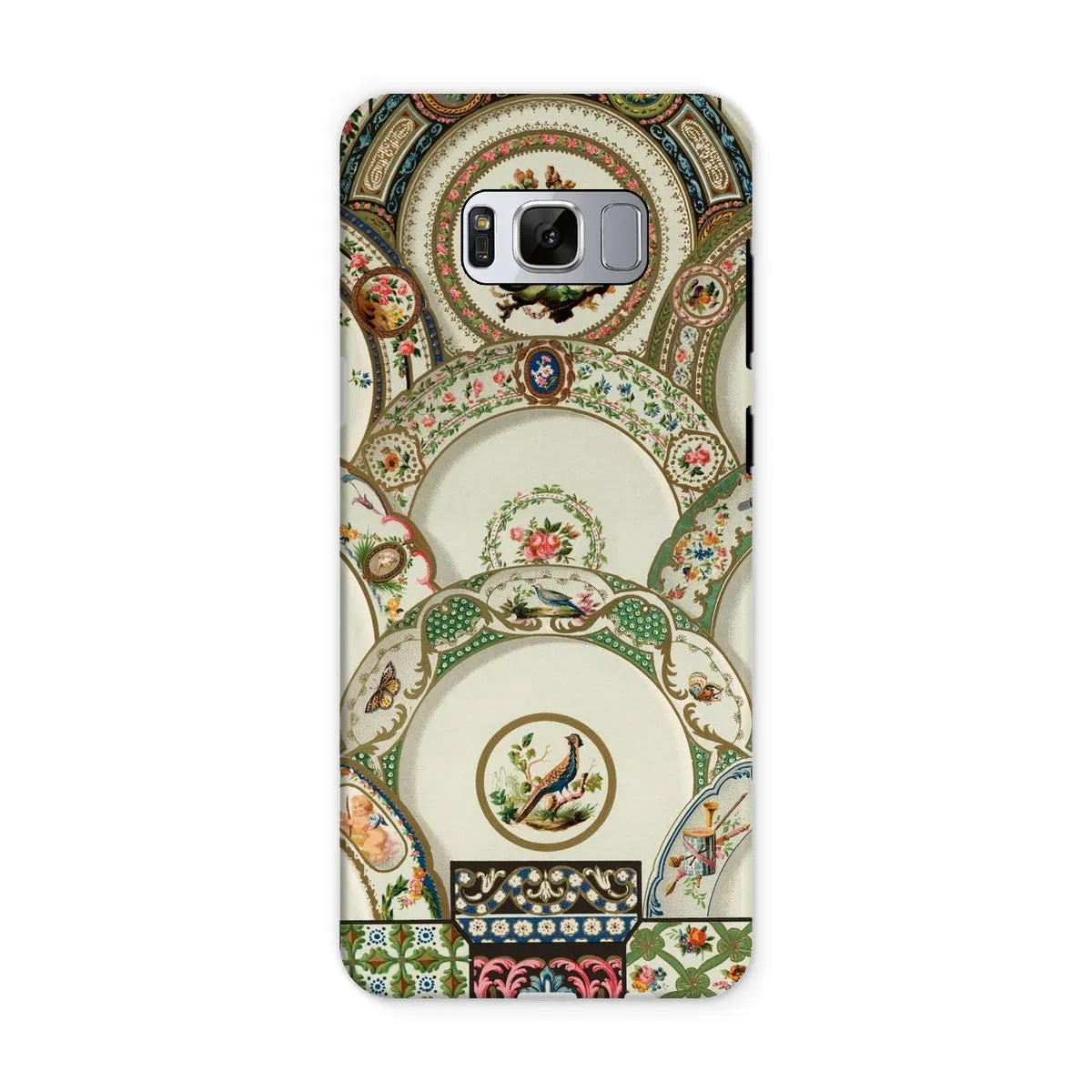 Decorative Plates By Auguste Racinet Tough Phone Case - Samsung Galaxy S8 / Matte - Mobile Phone Cases - Aesthetic Art