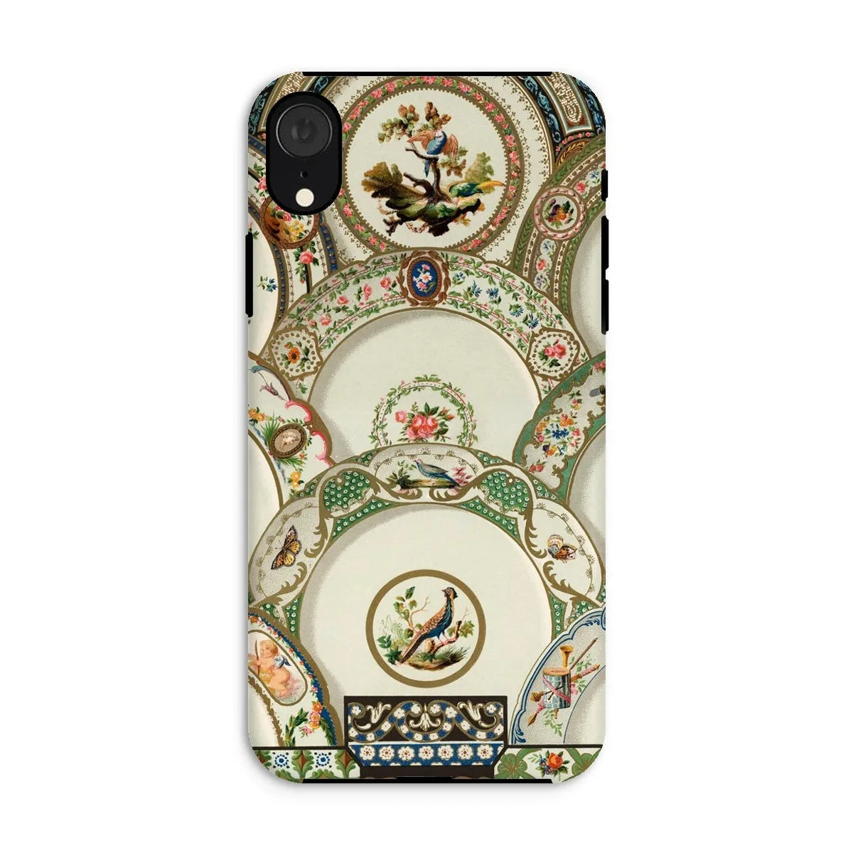 Decorative Plates By Auguste Racinet Tough Phone Case - Iphone Xr / Matte - Mobile Phone Cases - Aesthetic Art