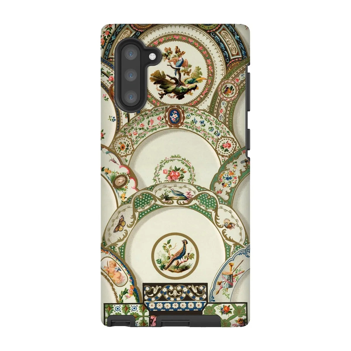 Decorative Plates By Auguste Racinet Tough Phone Case - Samsung Galaxy Note 10 / Matte - Mobile Phone Cases - Aesthetic