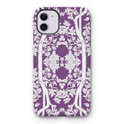 Aviary Purple Aesthetic Pattern Art Iphone Case 11 / Matte Mobile Phone Cases