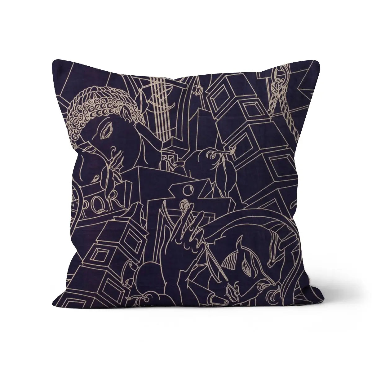 Spqr - Victor Proetz Pillow Linen / 18’’x18’’ Throw Pillows