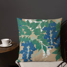 Wisteria from Momoyogusa - Kamisaka Sekka Art Pillow Throw Pillows