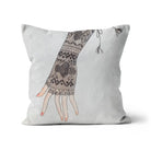 Mitt - Lillian Causey Pillow Linen / 18’’x18’’ Throw Pillows