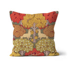 Cerfs et Arbres - Maurice Pillard Verneuil Pillow Linen / 18’’x18’’ Throw Pillows