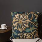 Honeysuckle 3 - William Morris Floral Art Pillow Throw Pillows