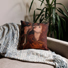 Joan of Arc - Dante Gabriel Rossetti Pillow Throw Pillows