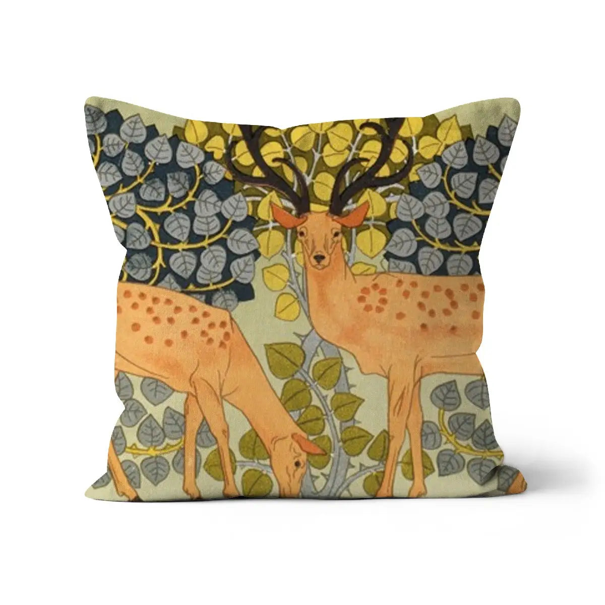 Sagittaire - Maurice Pillard Verneuil Deer Pillow Linen / 18’’x18’’ Throw Pillows