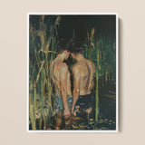 In Deep - Gay Asian Lovers Art Print / Canvas, Gay Asian Lovers, Art Print, Small Harbor