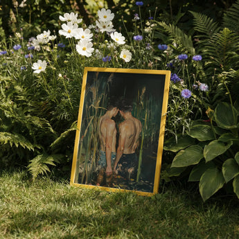 In Deep - Stampa artistica di amanti asiatici gay / Tela, Poster, stampe e opere d’arte visiva, Toby Leon