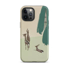 Deer from Momoyogusa Kamisaka Sekka Iphone Case, 12 Pro Max / Matte, Phone Case Deer Design