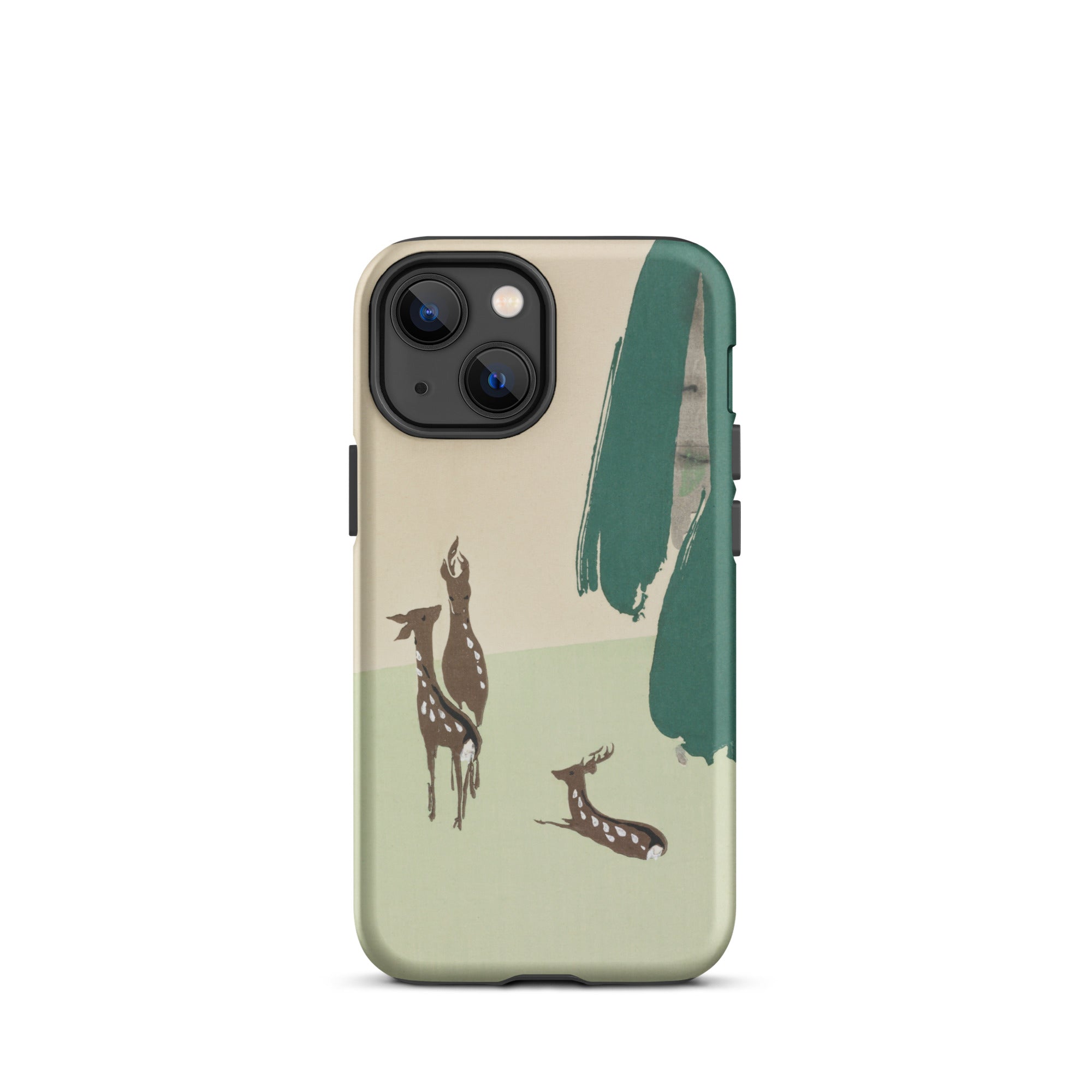 Deer from Momoyogusa Kamisaka Sekka Iphone Case, 13 Mini / Matte, Deer Themed Iphone Case