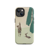 Deer from Momoyogusa - Kamisaka Sekka Iphone Case, 14 / Matte, Deer-themed Phone Case