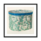 Delicate Blue Box - Decorative 1930s Art Print