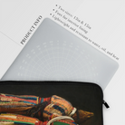 Dervishes in Festive Attire - Vasily Vereshchagin Laptop Sleeve, Laptop Sleeve Colorful Paint Tubes Artwork Black Background