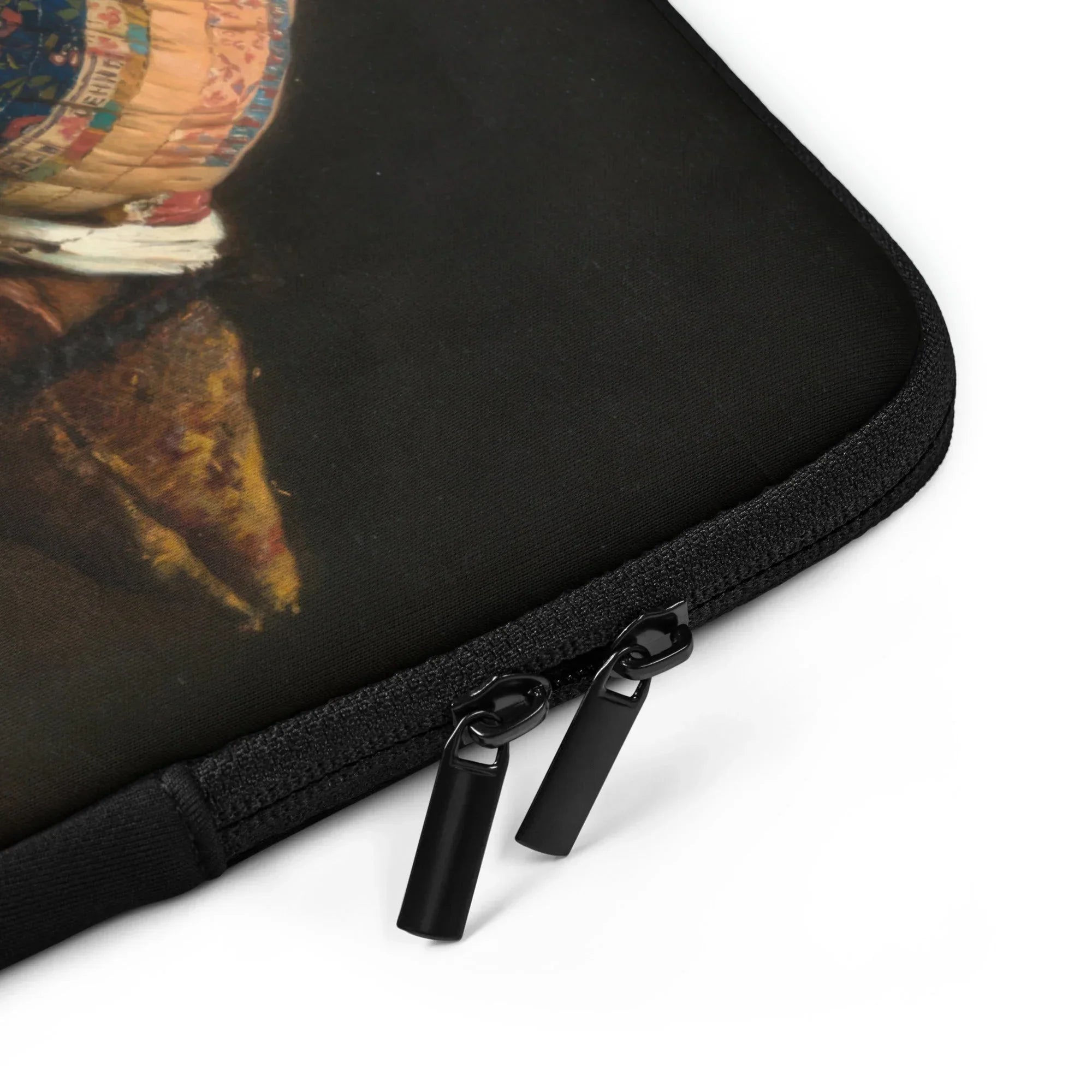Dervishes in Festive Attire - Vasily Vereshchagin Laptop Sleeve, Laptop Sleeve Tablet Case Partial Printed Zipper Closure