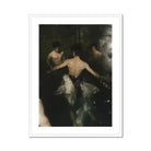 Dipping - Gay Grunge Baroque Ballet Art Print, Framed Art Print