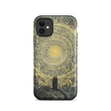 The Divine Comedy Paradiso - Gustave Dore Phone Case Iphone 11 / Matte Iphone 12 Pro Case Stylized Depiction Dante Virgil Divine Comedy