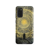 The Divine Comedy Paradiso - Gustave Dore Samsung Case, Galaxy S20 / Matte, Phone Case Vibrant Detailed Illustration Two Figures Bright
