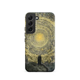 The Divine Comedy Paradiso - Gustave Dore Samsung Case, Galaxy S22 / Matte, Smartphone Case Celestial Spiral Two Figures Landscape