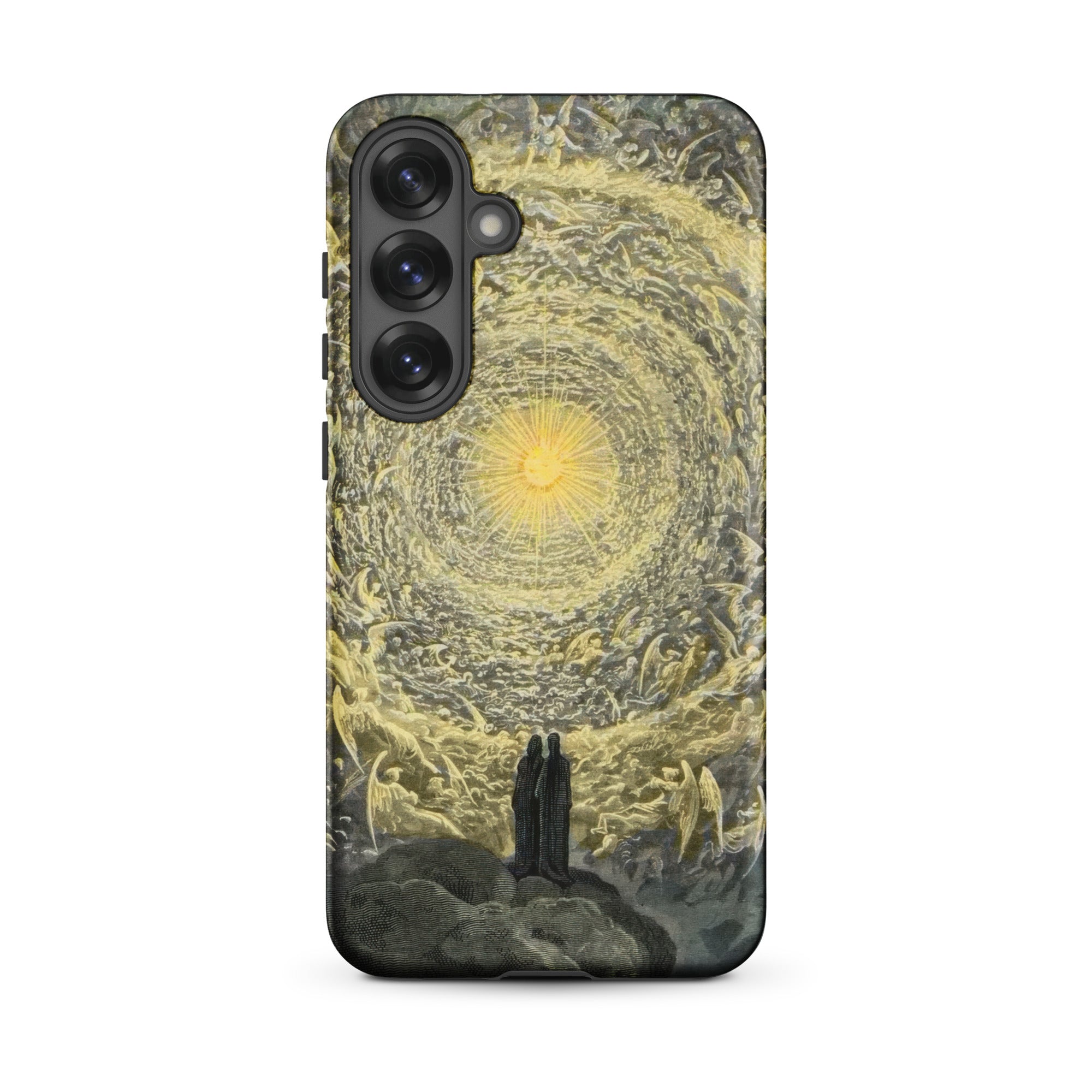 The Divine Comedy Paradiso - Gustave Dore Samsung Case, Galaxy S25 Plus / Matte, Smartphone Case Stylized Celestial Scene